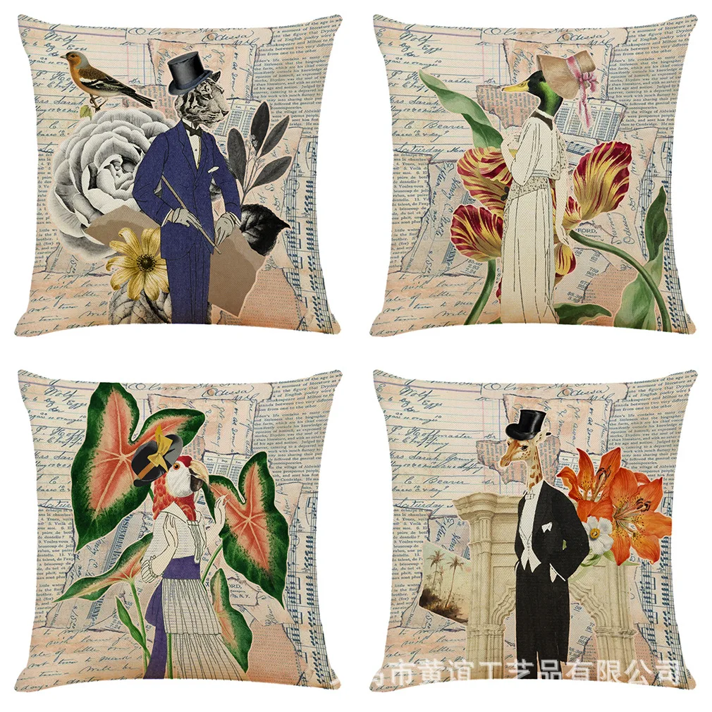 Funny Animal Pillow Case Tiger Man Decorative Pillowcases Bed Sofa Outdoor Bedroom Garden Chair Pillow Covers Room Aesthetics
Funny Animal Pillow Case Tiger Man Decorative Pillowcases Bed Sofa Outdoor Bedroom Garden Chair Pillow Covers Room Aesthetics
