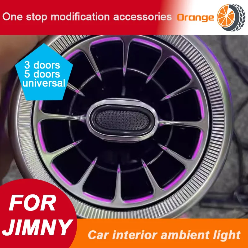 Car interior ambient light air vent ambient light Suitable for 2019-2025 Suzuki Jimny JB64 JB74 2019-2025 3door 5door Interior
Car interior ambient light air vent ambient light Suitable for 2019-2025 Suzuki Jimny JB64 JB74 2019-2025 3door 5door Interior
