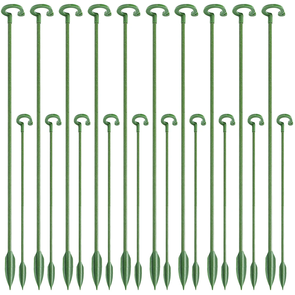 40 Pcs Flower Stand Plant Support Rods Horticultural Stakes Small Bracket Holders Gardening Accessories Vegetable Rack Tools
40 Pcs Flower Stand Plant Support Rods Horticultural Stakes Small Bracket Holders Gardening Accessories Vegetable Rack Tools