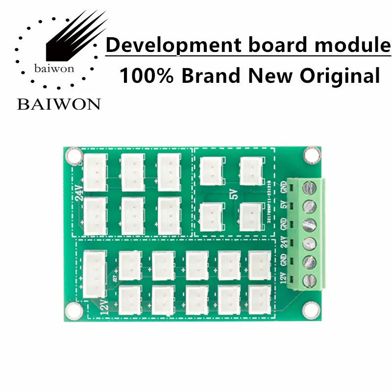 DC Expansion Plug in One to Multiple DC 12V24V5V Integrated Power Supply Voltage Distribution HUB Controller PCB Board
DC Expansion Plug in One to Multiple DC 12V24V5V Integrated Power Supply Voltage Distribution HUB Controller PCB Board