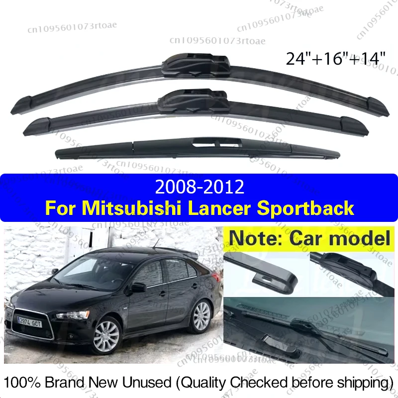 For Mitsubishi Lancer Hatchback Sportback 2008 2009 2010 2011 2012 Car Front Rear Wiper Blades Brushes Cutter Accessories J Hook
For Mitsubishi Lancer Hatchback Sportback 2008 2009 2010 2011 2012 Car Front Rear Wiper Blades Brushes Cutter Accessories J Hook