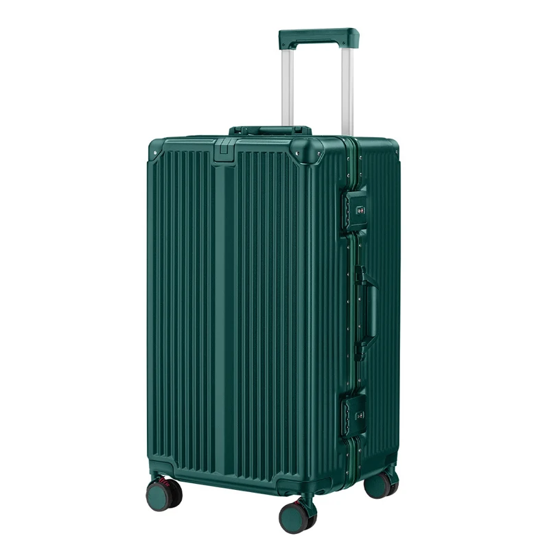 Large-Capacity Aluminum Frame Suitcase 28/30-inch Travel Luggage Silent Braking Wheels with Customs Lock Trolley Case
Large-Capacity Aluminum Frame Suitcase 28/30-inch Travel Luggage Silent Braking Wheels with Customs Lock Trolley Case