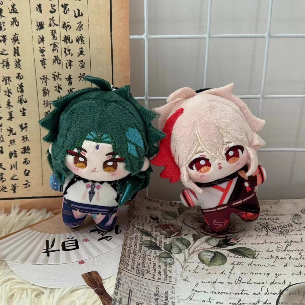 12cm New Genshin Impact Plush Arataki Itto Kamisato Ayato Shenhe Yoimiya Game Anime Stuffed Doll Cartoon Figure Pendant Keychain 
12cm New Genshin Impact Plush Arataki Itto Kamisato Ayato Shenhe Yoimiya Game Anime Stuffed Doll Cartoon Figure Pendant Keychain