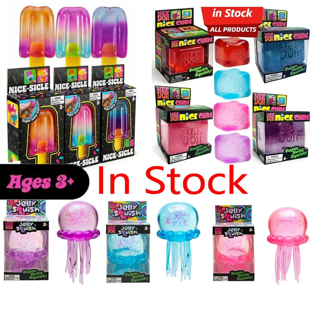 618 Trending Nee Doh Jellyfish & Cube Squish Toy, Soft Jelly Squeeze Stress Relief Fidget Toy, Sensory NeeDoh for Kids & Adults
618 Trending Nee Doh Jellyfish & Cube Squish Toy, Soft Jelly Squeeze Stress Relief Fidget Toy, Sensory NeeDoh for Kids & Adults