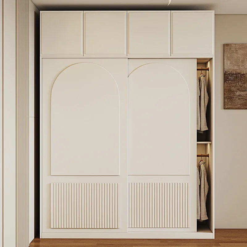 Luxury Storage Wardrobes Tall Sliding Clothes White Dressing Rack Wardrobes Bedroom Girls Cheap Armario De Ropa Home Furniture
Luxury Storage Wardrobes Tall Sliding Clothes White Dressing Rack Wardrobes Bedroom Girls Cheap Armario De Ropa Home Furniture