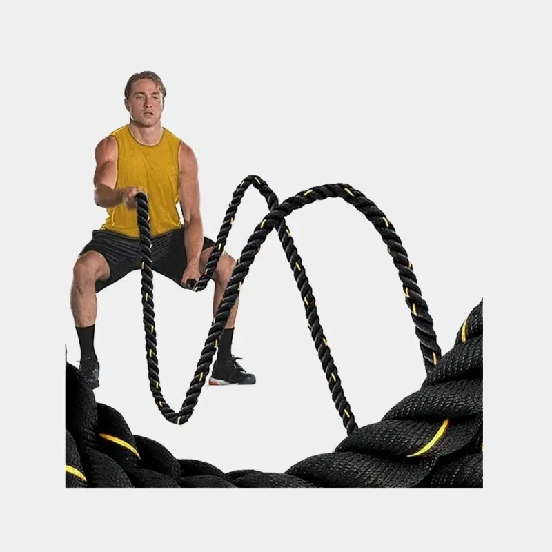 Силовая тренировочная веревка для физической подготовки ММА, тяжелая боевая веревка
Силовая тренировочная веревка для физической подготовки ММА, тяжелая боевая веревка