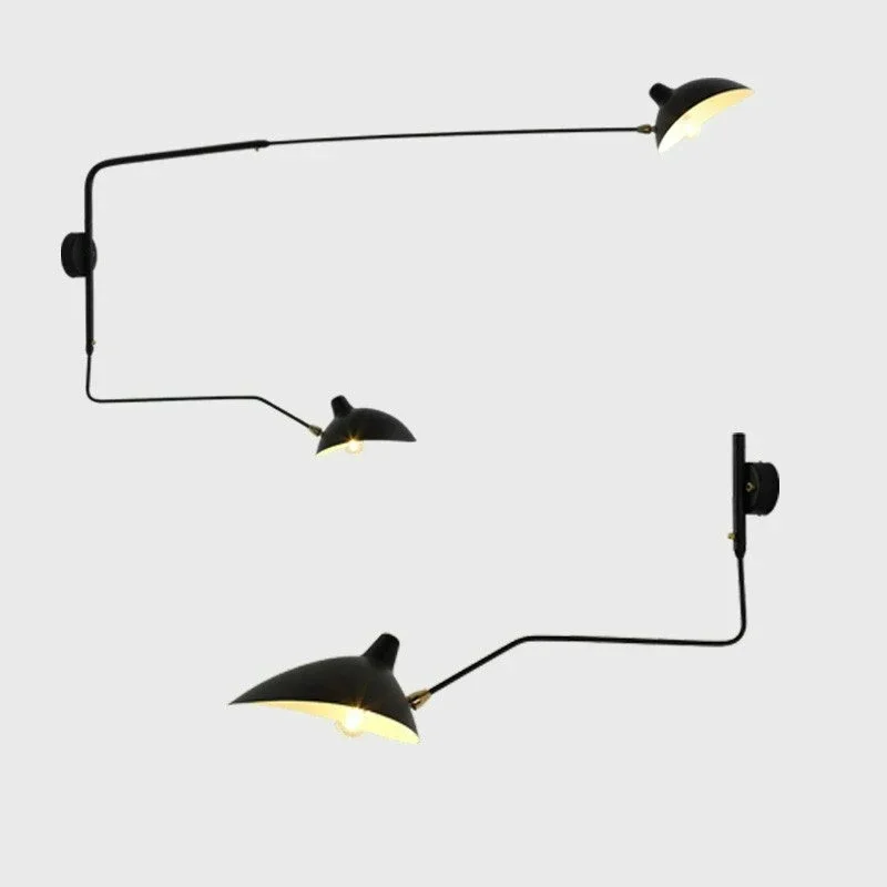 Modern DaWn Spider Serge Mouille Wall Lights Bedroom Industrial Retro Lamp Creative Simple Living Room Led Light Fixtures
Modern DaWn Spider Serge Mouille Wall Lights Bedroom Industrial Retro Lamp Creative Simple Living Room Led Light Fixtures