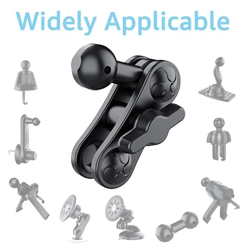 Alloy 17mm Ball Mount Extension Adapter Rotation Extension Rod For Car Air Vent Phone Holder Tripod Photography Accessories
Alloy 17mm Ball Mount Extension Adapter Rotation Extension Rod For Car Air Vent Phone Holder Tripod Photography Accessories