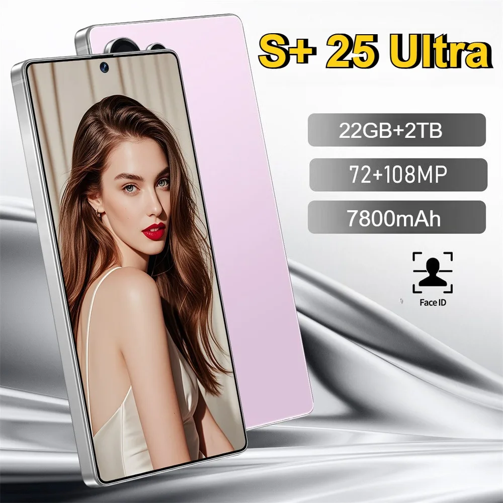 2026 New Screen Protector For S+ 25 Ultra Smratphone 22GB+2TB Global Edition 108MP x 72MP 7.3''HD 7800mAh Android 5G
2026 New Screen Protector For S+ 25 Ultra Smratphone 22GB+2TB Global Edition 108MP x 72MP 7.3''HD 7800mAh Android 5G