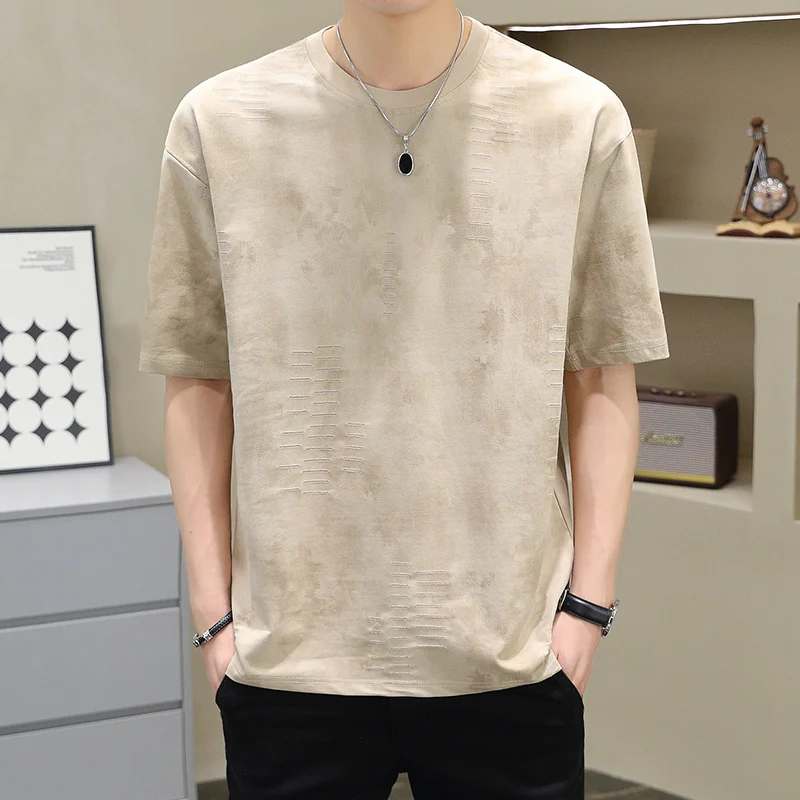 Men's ort Sve T-irt Pure Cotton Casual f Sve Heavyweight Summer Faion Korean Sle Breathable Comfortable Clot...
Men's ort Sve T-irt Pure Cotton Casual f Sve Heavyweight Summer Faion Korean Sle Breathable Comfortable Clot...