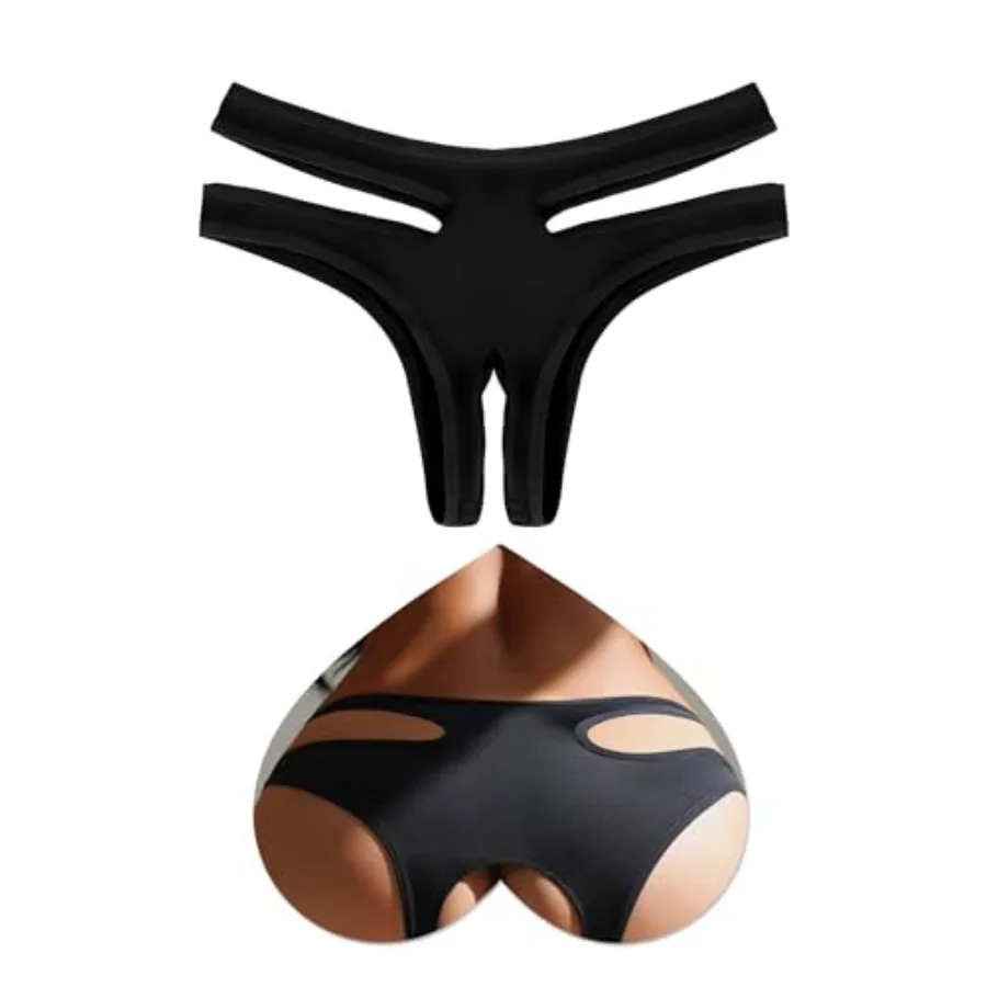 Women's Underwear Sexy Cut Out Bikini Panties Stretch String Hipster Boyshorts Plus Size Cheeky Briefs S-2XL
Women's Underwear Sexy Cut Out Bikini Panties Stretch String Hipster Boyshorts Plus Size Cheeky Briefs S-2XL