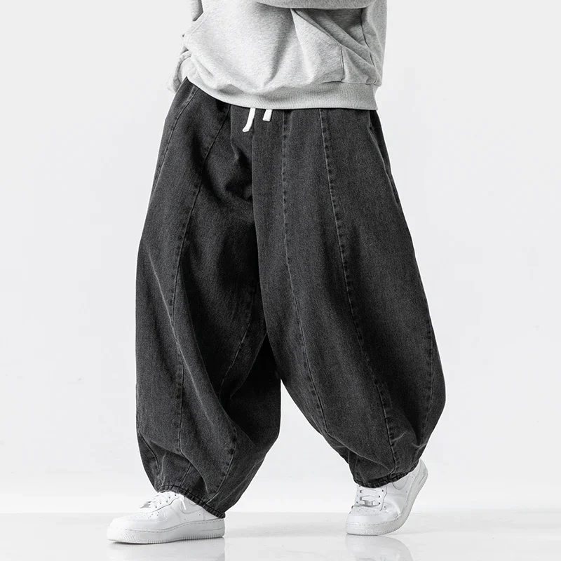 Pop Men Harajuku Wide-leg Jeans Men Oversized Fashion Loose Cargo Denim Pants Male High Street Baggy Trousers Hip Hop Streetwear
Pop Men Harajuku Wide-leg Jeans Men Oversized Fashion Loose Cargo Denim Pants Male High Street Baggy Trousers Hip Hop Streetwear