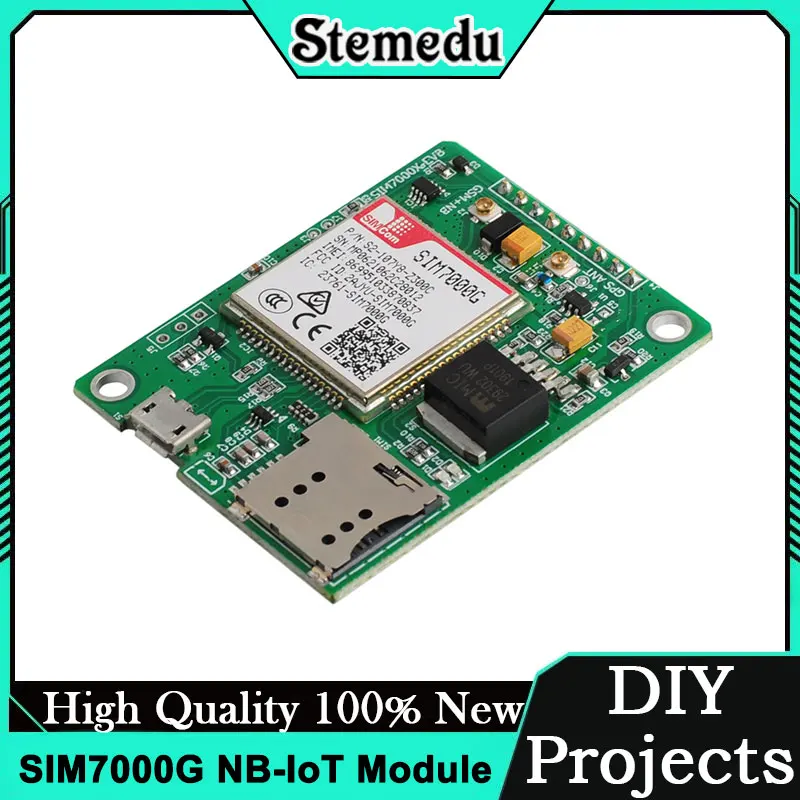 Плата MINI SIM7000E Коммутационная плата SIM7000G, модульNB-IoT
Плата MINI SIM7000E Коммутационная плата SIM7000G, модульNB-IoT