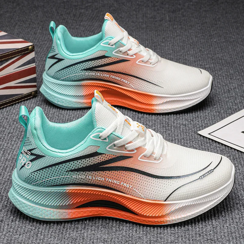 Brand Men's Carbon Plate Running Shoes Soft Cushion Shock Absorbing Sports Shoes Unisex Sneakers Light Anti-Slip Training Shoes
Brand Men's Carbon Plate Running Shoes Soft Cushion Shock Absorbing Sports Shoes Unisex Sneakers Light Anti-Slip Training Shoes