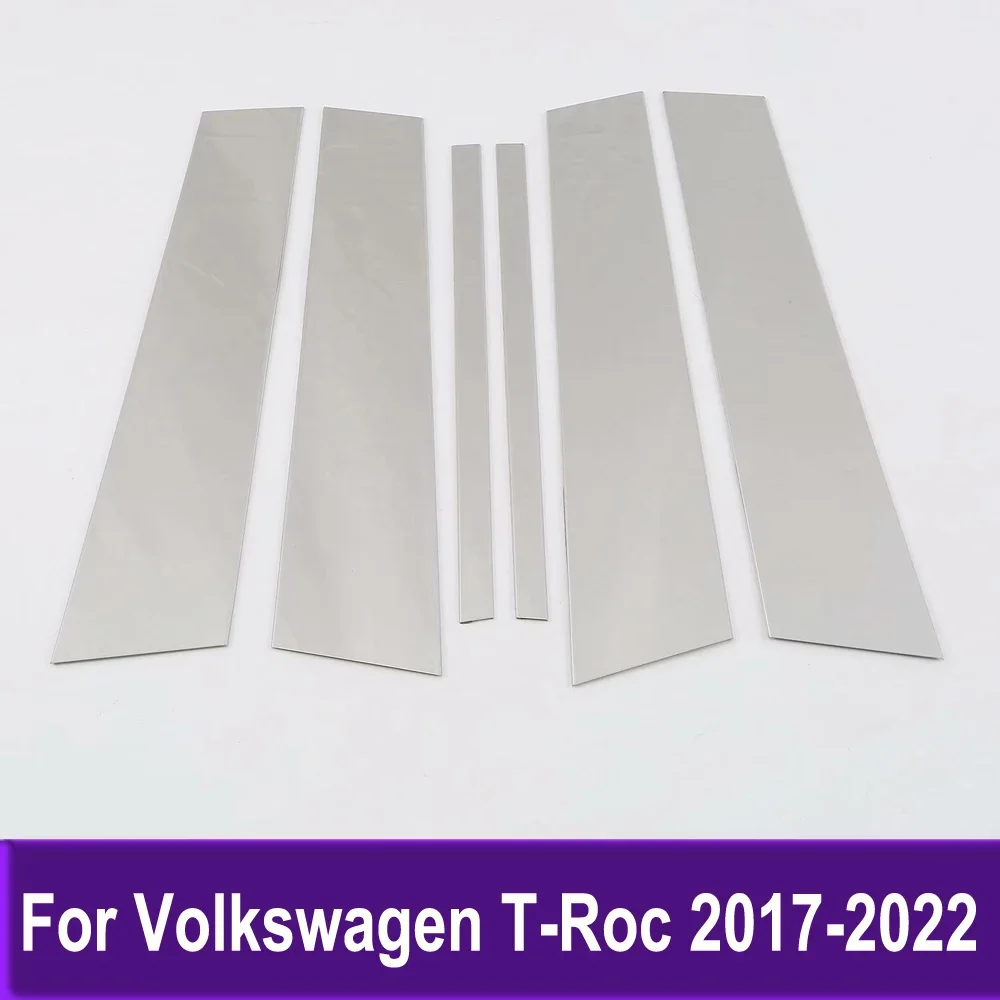 Car Window Frame Center Pillars Cover Trim Accessories For Volkswagen T-Roc TROC 2017-2020 2021 2022 Stainless Steel
Car Window Frame Center Pillars Cover Trim Accessories For Volkswagen T-Roc TROC 2017-2020 2021 2022 Stainless Steel