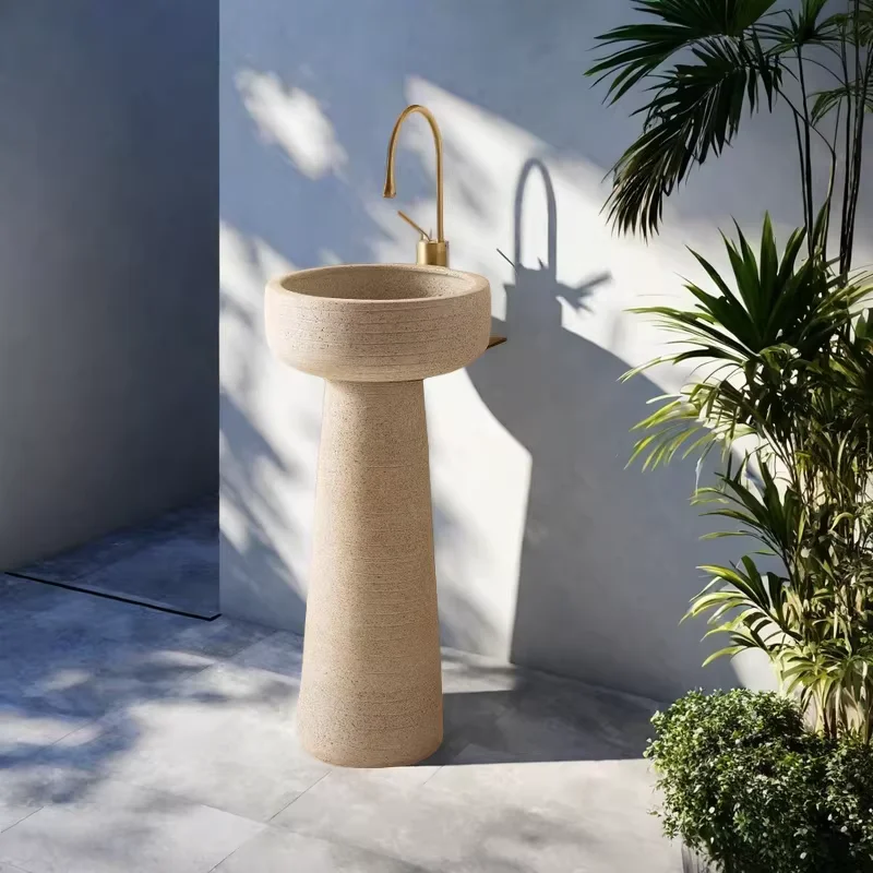 Modern ceramic bathroom sink, outdoor washbasin, retro floor standing garden sink, outdoor washbasin YX680AQ
Modern ceramic bathroom sink, outdoor washbasin, retro floor standing garden sink, outdoor washbasin YX680AQ