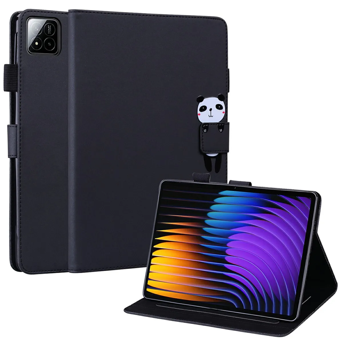 For Xiaomi Pad 7 / 7 Pro Case Tablet Stand Leather Cover Card Slots Animal Pattern - Black
For Xiaomi Pad 7 / 7 Pro Case Tablet Stand Leather Cover Card Slots Animal Pattern - Black