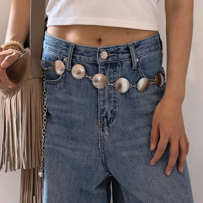 Серебряный ретро пояс-цепочка, аксессуар, металлический ремень-цепочка, женские летние универсальные одинаковые юбки, брюки, тонкий кожаный ремень, модный
Серебряный ретро пояс-цепочка, аксессуар, металлический ремень-цепочка, женские летние универсальные одинаковые юбки, брюки, тонкий кожаный ремень, модный