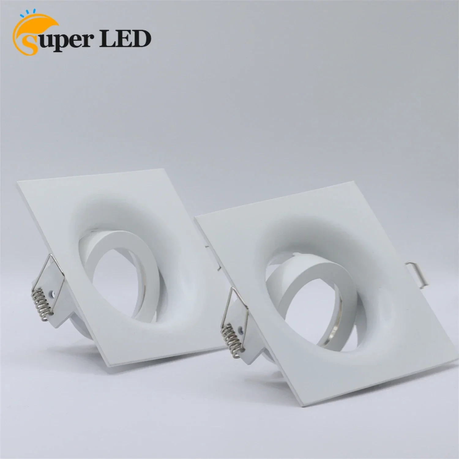 JOYINLED Modern Zinc Alloy Recessed Ceiling Light Frame for Kitchen Bedroom Living Room Square White Finish Fittings
JOYINLED Modern Zinc Alloy Recessed Ceiling Light Frame for Kitchen Bedroom Living Room Square White Finish Fittings
