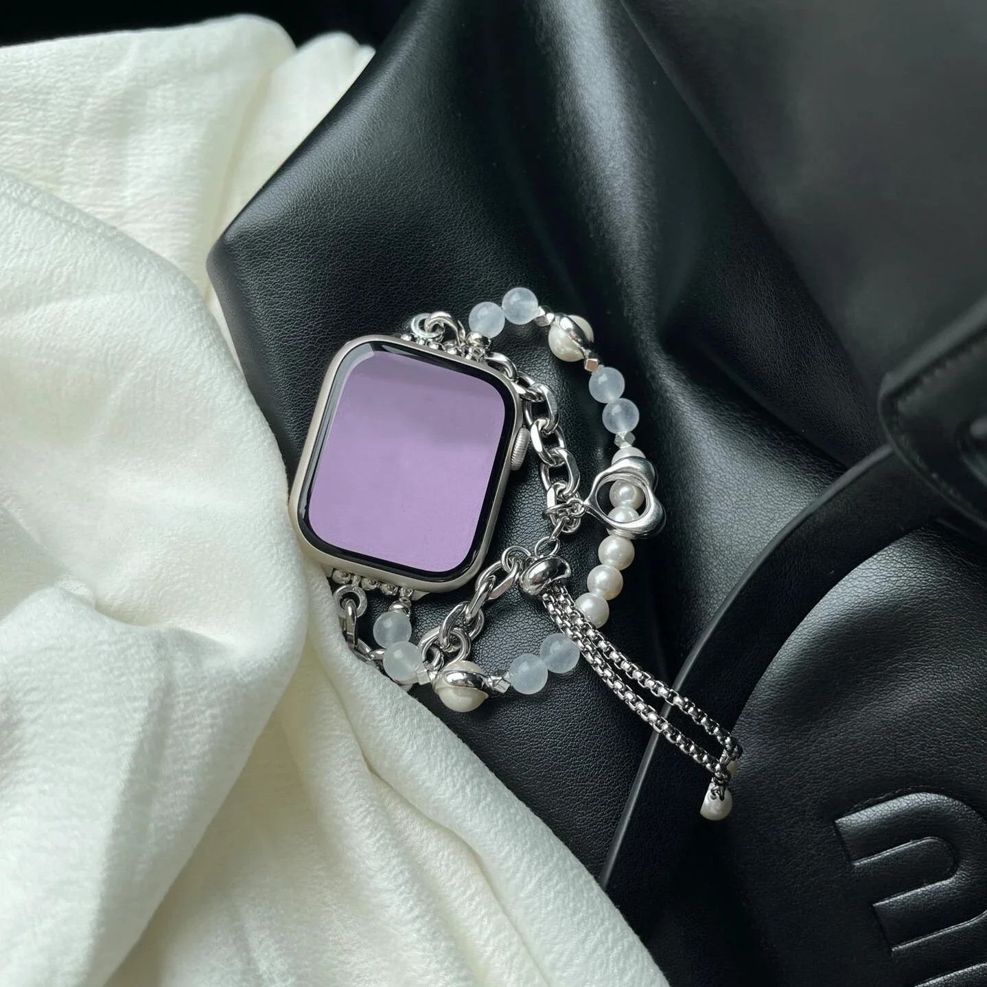 elastic force Strap for Apple Watch link Band Bracelet 9 8 41/45mm SE 7 6 5 4 Correa For iWatch 40/44mm Ultra 38/42
elastic force Strap for Apple Watch link Band Bracelet 9 8 41/45mm SE 7 6 5 4 Correa For iWatch 40/44mm Ultra 38/42