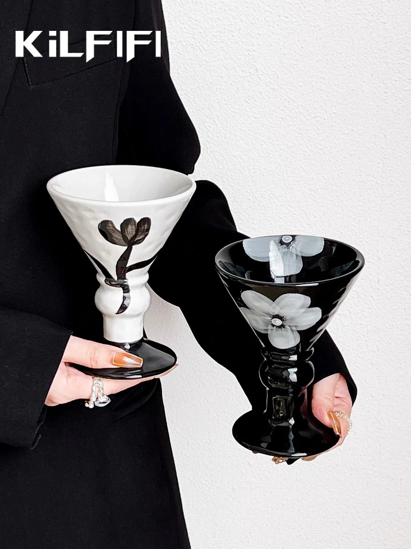 Керамический дизайн бокала для вина, персонализированный, ручная роспись, художественный смысл, бокал для шампанского, высококачественный бокал на высоких ножках
Керамический дизайн бокала для вина, персонализированный, ручная роспись, художественный смысл, бокал для шампанского, высококачественный бокал на высоких ножках