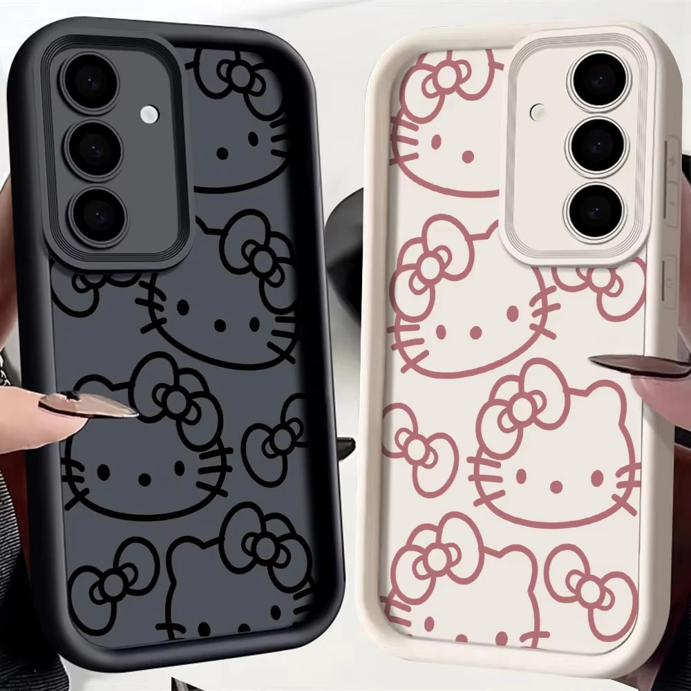Милый чехол для телефона Kawaii Pink Hello Kittys для Samsung Galaxy S25 S24 S23 S22 S21 S20 Ultra Plus FE A15 A35 A54 A55 Cover
Милый чехол для телефона Kawaii Pink Hello Kittys для Samsung Galaxy S25 S24 S23 S22 S21 S20 Ultra Plus FE A15 A35 A54 A55 Cover