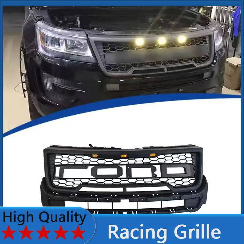 For Ford Explorer 2016-2018 Racing Grille Front Bumper Grill Body Kit Accessories
For Ford Explorer 2016-2018 Racing Grille Front Bumper Grill Body Kit Accessories