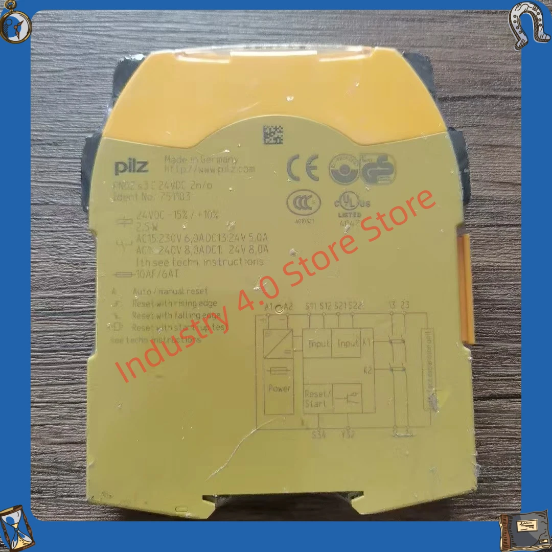 Safety relay PNOZ S3 C 751103 new in box
Safety relay PNOZ S3 C 751103 new in box