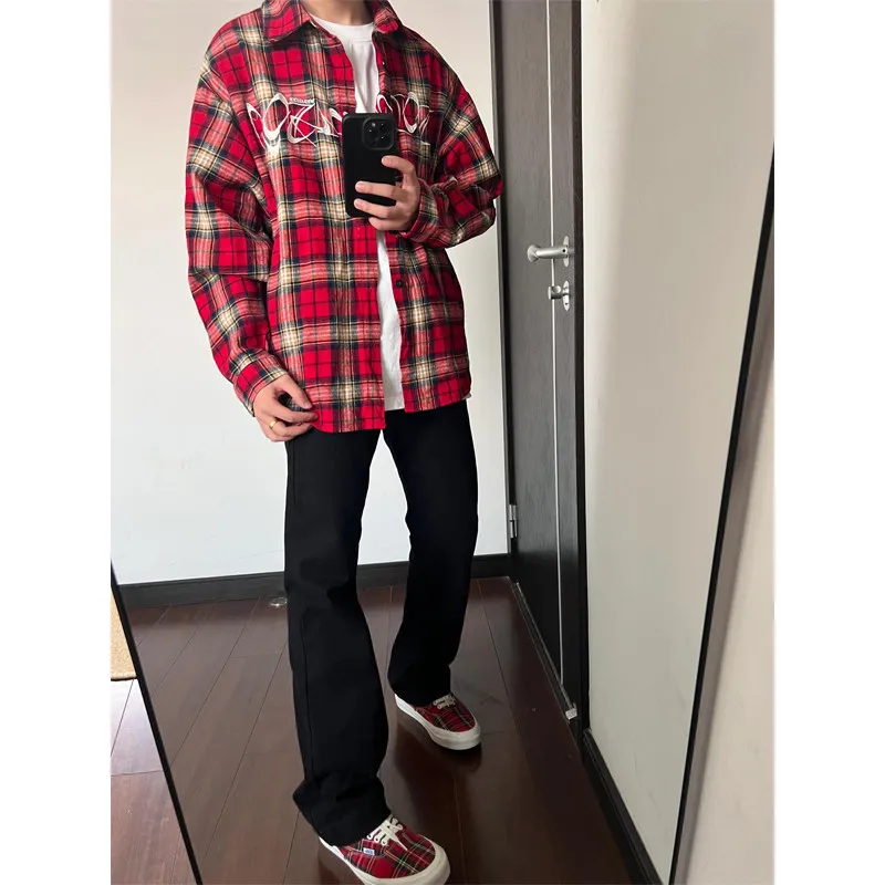 High Waist Straight Leg Men's Jeans Slimming Extended Length Knife Design Casual Youth Faion Cotton Denim Pants
High Waist Straight Leg Men's Jeans Slimming Extended Length Knife Design Casual Youth Faion Cotton Denim Pants