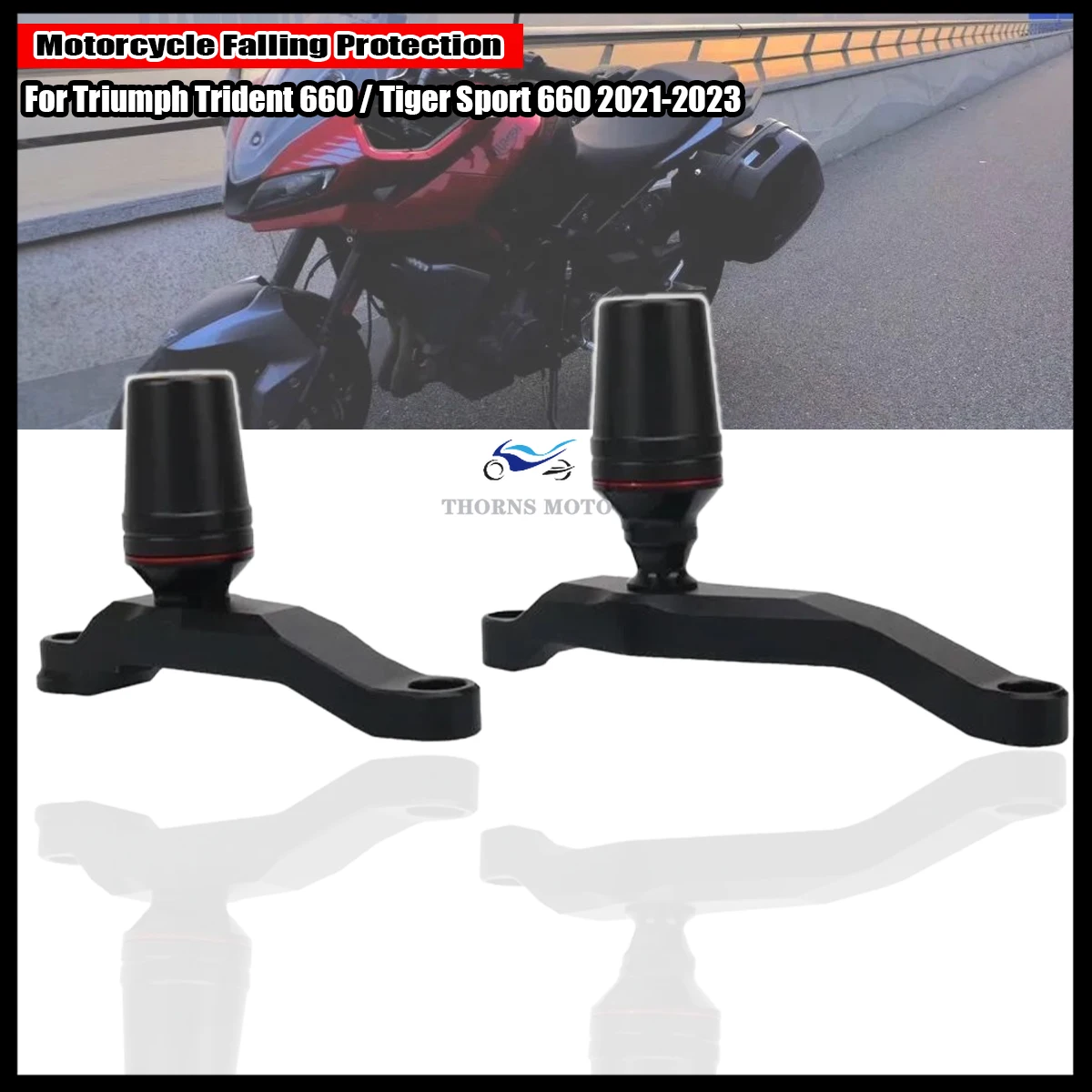 For Trident 660 2021-2023 Motorcycle Crash Protection Frame Sliders CNC Material Body Protection And Anti-Fall Ball Bumper 2022
For Trident 660 2021-2023 Motorcycle Crash Protection Frame Sliders CNC Material Body Protection And Anti-Fall Ball Bumper 2022