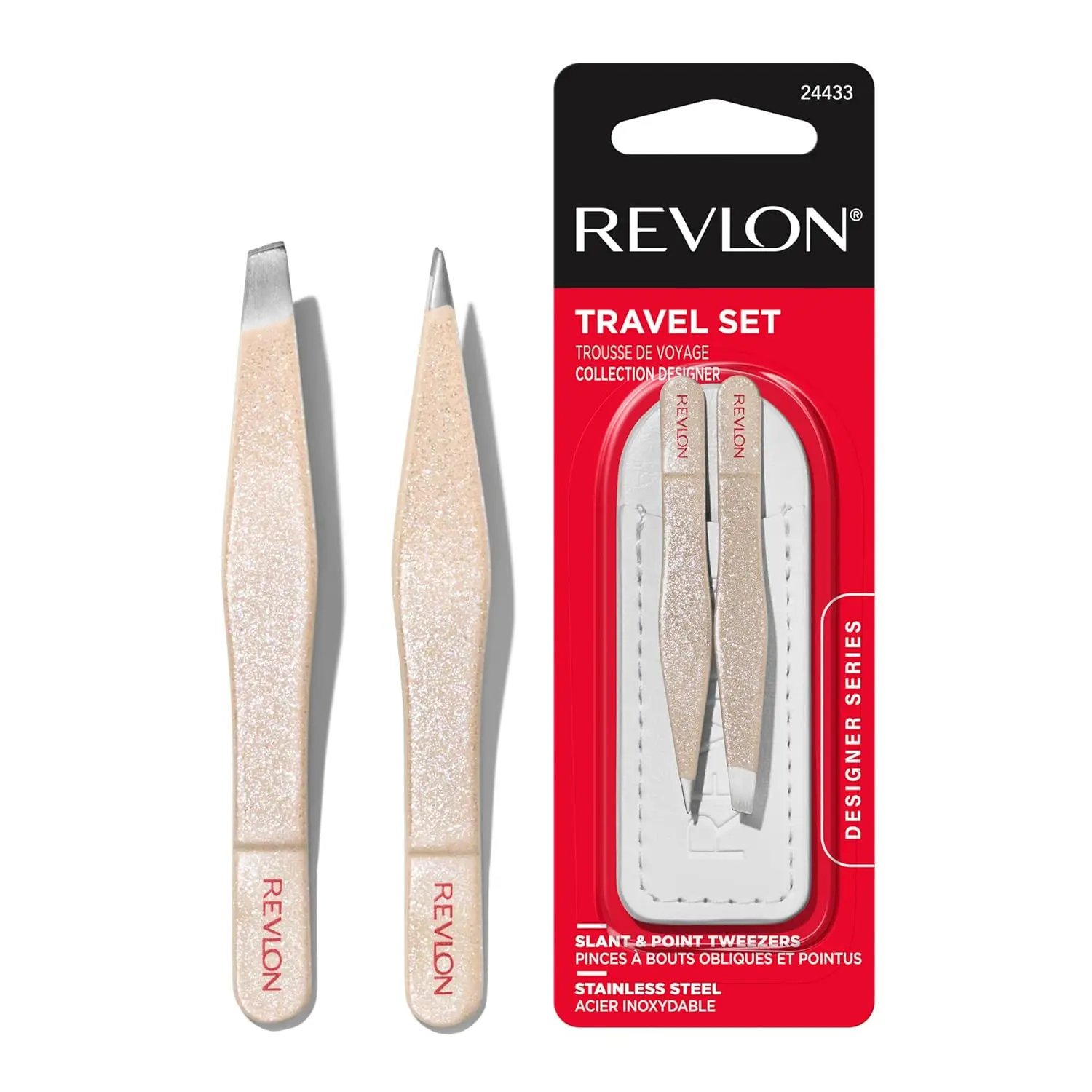 Mini Tweezer Set for Hair Removal, Slant & Point Tips, Portable Stainless Steel Tool Kit, Easy to Use
Mini Tweezer Set for Hair Removal, Slant & Point Tips, Portable Stainless Steel Tool Kit, Easy to Use