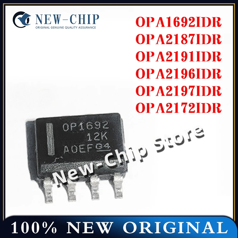 1PCS OPA1692IDR OPA2187IDR OPA2191IDR OPA2196IDR OPA2197IDR OPA2172IDR 1692 2172 2187 2191 2196 2197A SOP-8 New original
1PCS OPA1692IDR OPA2187IDR OPA2191IDR OPA2196IDR OPA2197IDR OPA2172IDR 1692 2172 2187 2191 2196 2197A SOP-8 New original