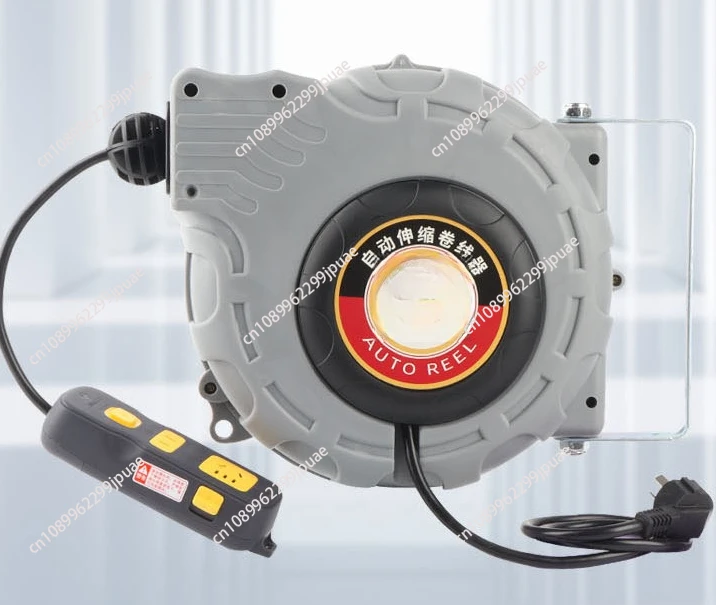 Retractable Garden Cable Hose Reel Automatic Return System Wall Mounted Electric Hose Reel 
Retractable Garden Cable Hose Reel Automatic Return System Wall Mounted Electric Hose Reel