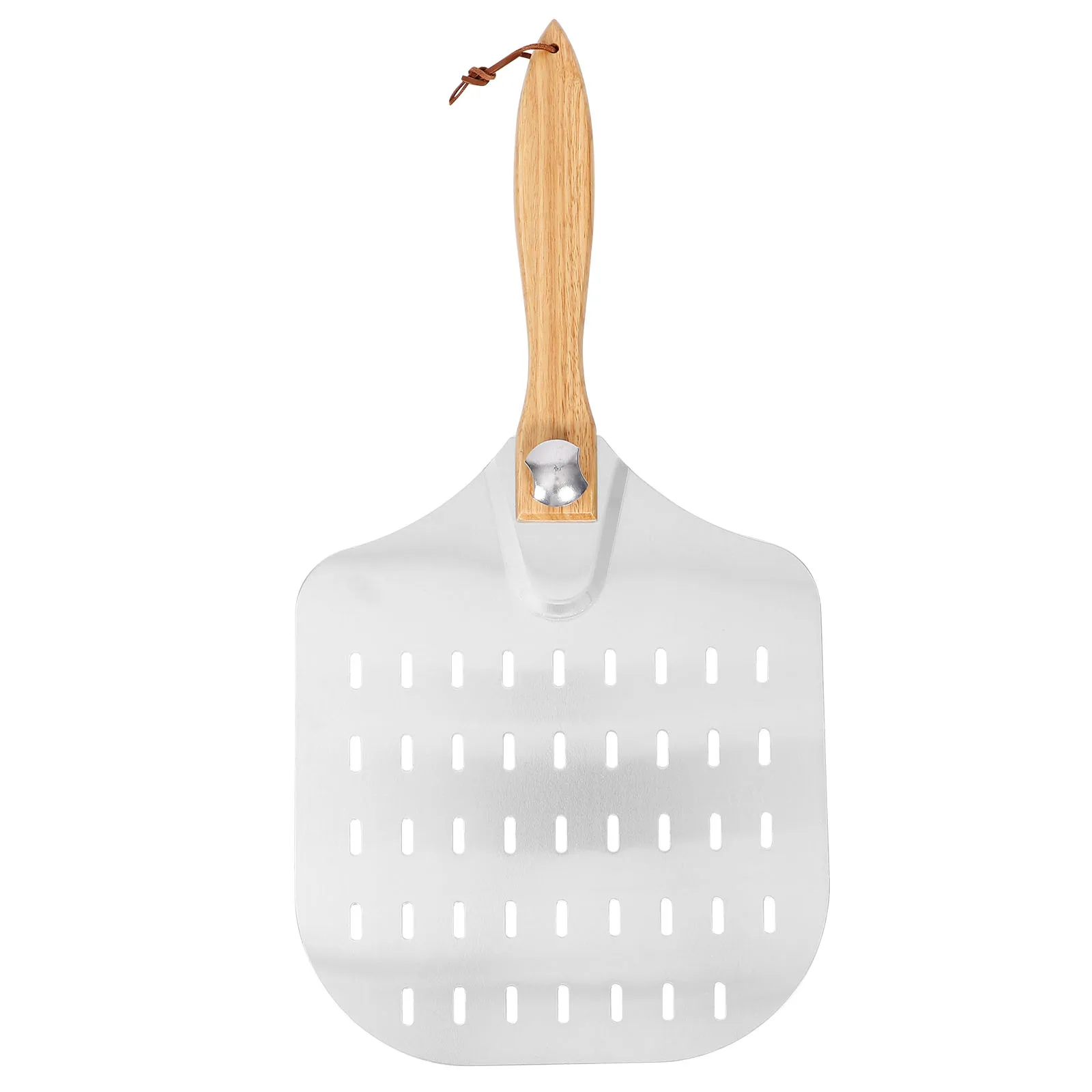 Pizza Transfer Spatula Square Perforated Pizza Peel Wooden Long Handle Professional Baking Kitchen Tool for Restaurant Pizzeria
Pizza Transfer Spatula Square Perforated Pizza Peel Wooden Long Handle Professional Baking Kitchen Tool for Restaurant Pizzeria