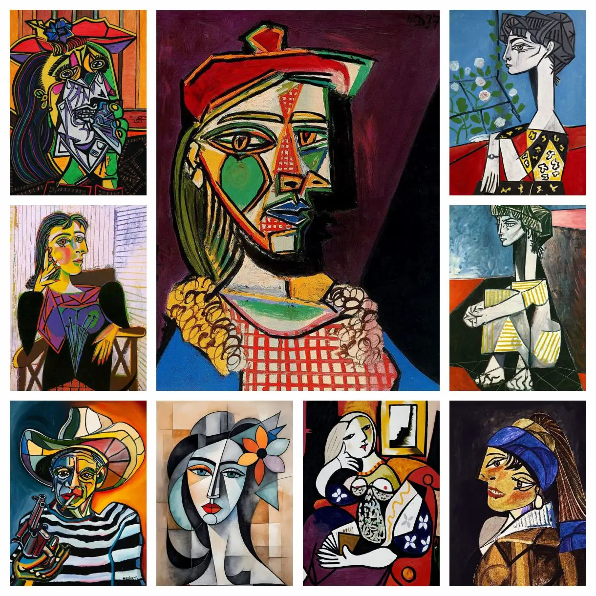 Pablo Picasso Cubist Style 5D DIY Full Round Diamond Painting Home Living Room Bedroom Aesthetic Bar Decoration
Pablo Picasso Cubist Style 5D DIY Full Round Diamond Painting Home Living Room Bedroom Aesthetic Bar Decoration