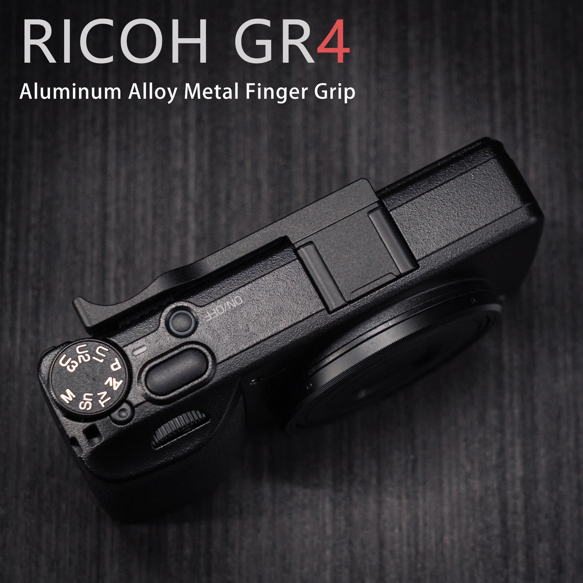 Aluminum Metal Hot Shoe Thumb-Up Hotshoe Thumb Up Grip for Ricoh GR4 gr4 hdf Camera Hand Grip
Aluminum Metal Hot Shoe Thumb-Up Hotshoe Thumb Up Grip for Ricoh GR4 gr4 hdf Camera Hand Grip
