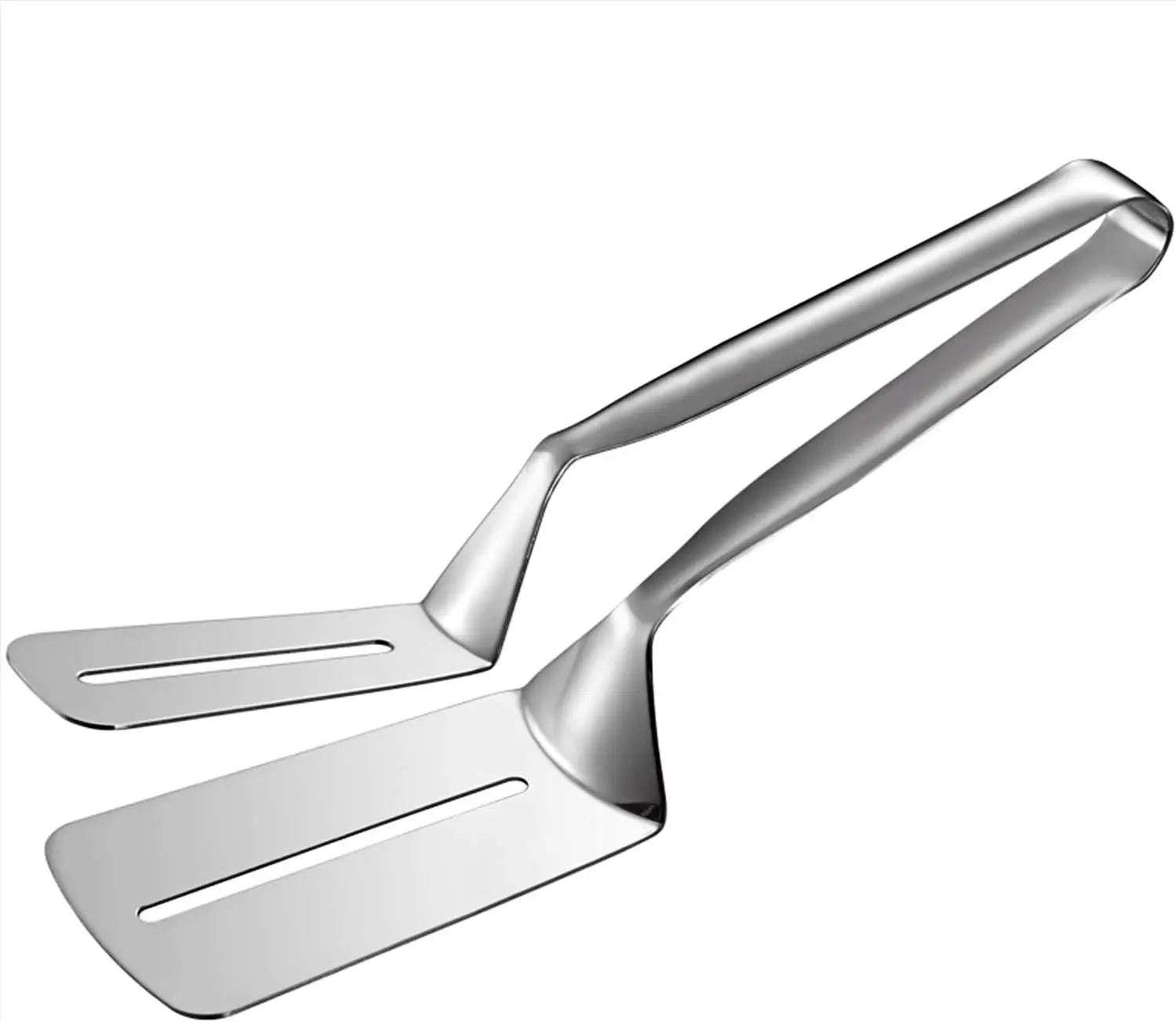 3-in-1 Cooking Tong, Double Sided Spatula, 10 Inch Multifunctional Stainless Steel Food Flipping Tongs for BBQ Meats Bread Fish
3-in-1 Cooking Tong, Double Sided Spatula, 10 Inch Multifunctional Stainless Steel Food Flipping Tongs for BBQ Meats Bread Fish