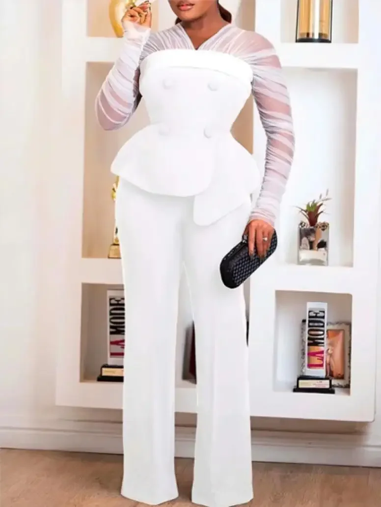Africa Clothing 2 Pieces African Clothes for Women Autumn African Long Sleeve V-neck Polyester Top Pant Matching Sets Outfits
Africa Clothing 2 Pieces African Clothes for Women Autumn African Long Sleeve V-neck Polyester Top Pant Matching Sets Outfits