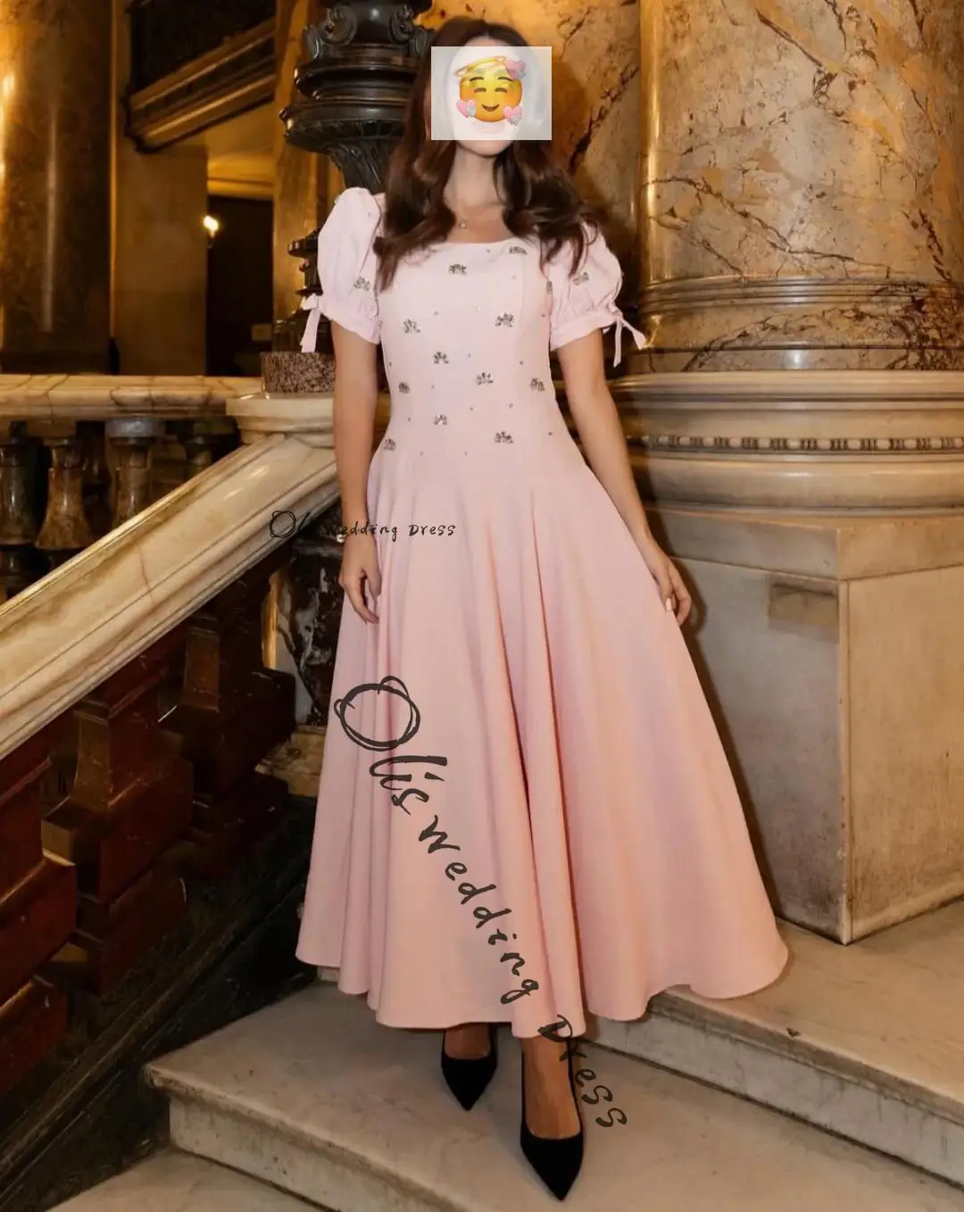 customized Short Sleeves Square Neck Prom Dresses Ankle Length Pleated Beadings Party Dresses Evening Dresses
customized Short Sleeves Square Neck Prom Dresses Ankle Length Pleated Beadings Party Dresses Evening Dresses