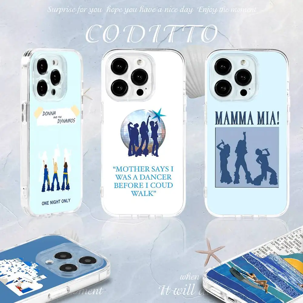 M-Mamma Abba M-Mia Phone Case For iPhone 16,15,14,13,12,11 Pro,Max,Plus,X,XS,XR,SE4,E Mini Transparent Soft Cover
M-Mamma Abba M-Mia Phone Case For iPhone 16,15,14,13,12,11 Pro,Max,Plus,X,XS,XR,SE4,E Mini Transparent Soft Cover
