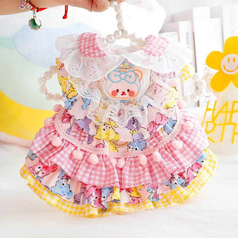 Thin Cat Princess Dress, Teddy Clothes, Teddy, Lolita, Teddy, Spring, Summer
Thin Cat Princess Dress, Teddy Clothes, Teddy, Lolita, Teddy, Spring, Summer