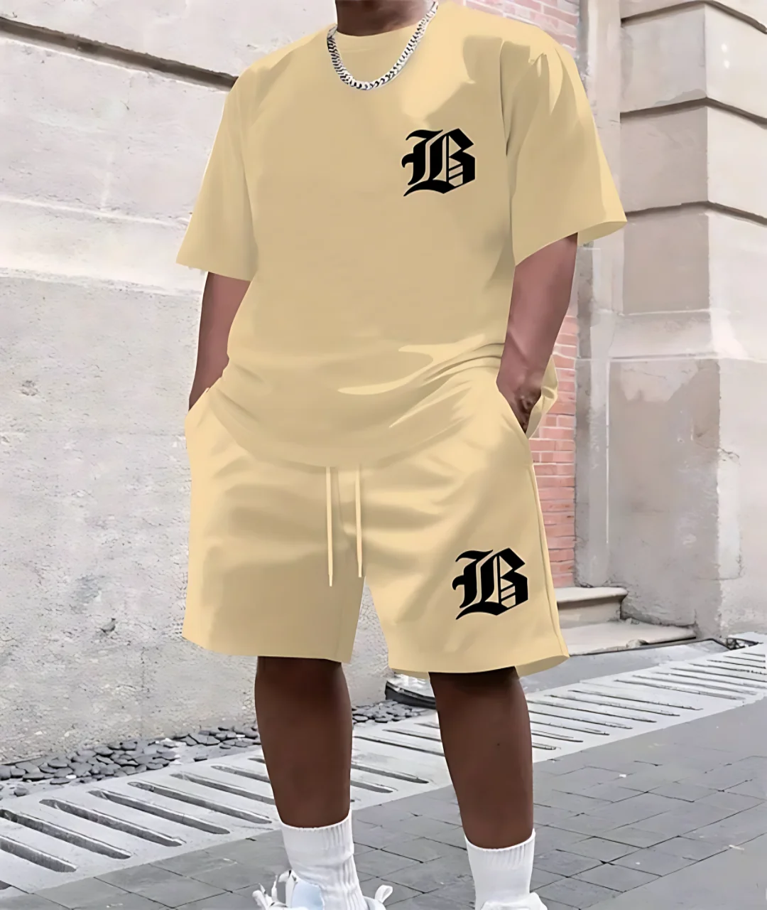 The 2025 summer new men's suit is a casual and fashionable 3D printed outdoor wear with a simple style
The 2025 summer new men's suit is a casual and fashionable 3D printed outdoor wear with a simple style