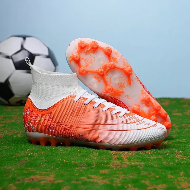 New Men Professional Football Boots Match Ultralight Soccer Shoes Unisex Futsal High-quality Hot Sale Soft Cleats TF/FG Sneakers
New Men Professional Football Boots Match Ultralight Soccer Shoes Unisex Futsal High-quality Hot Sale Soft Cleats TF/FG Sneakers