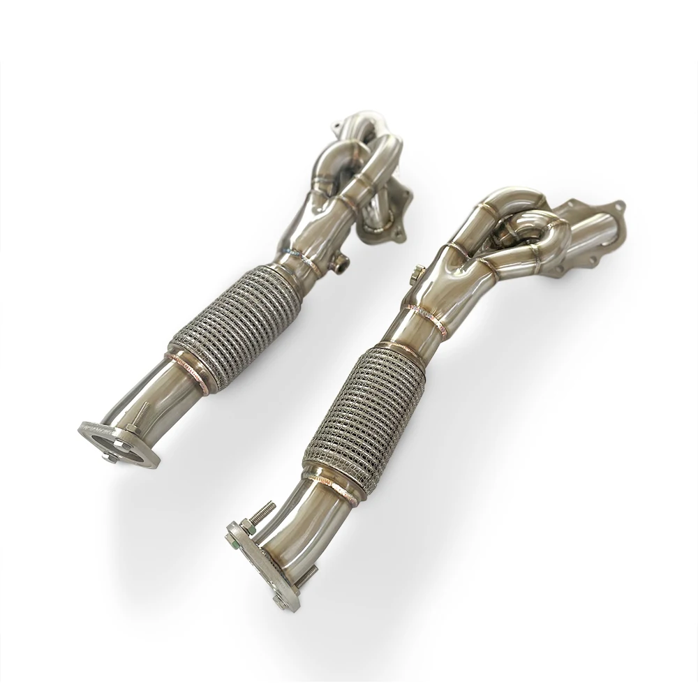 High Performance Exhaust Downpipe for Toyota MARK X direct Exhaust manifold Stainless Steel Exhaust Pipe with heat shield 
High Performance Exhaust Downpipe for Toyota MARK X direct Exhaust manifold Stainless Steel Exhaust Pipe with heat shield