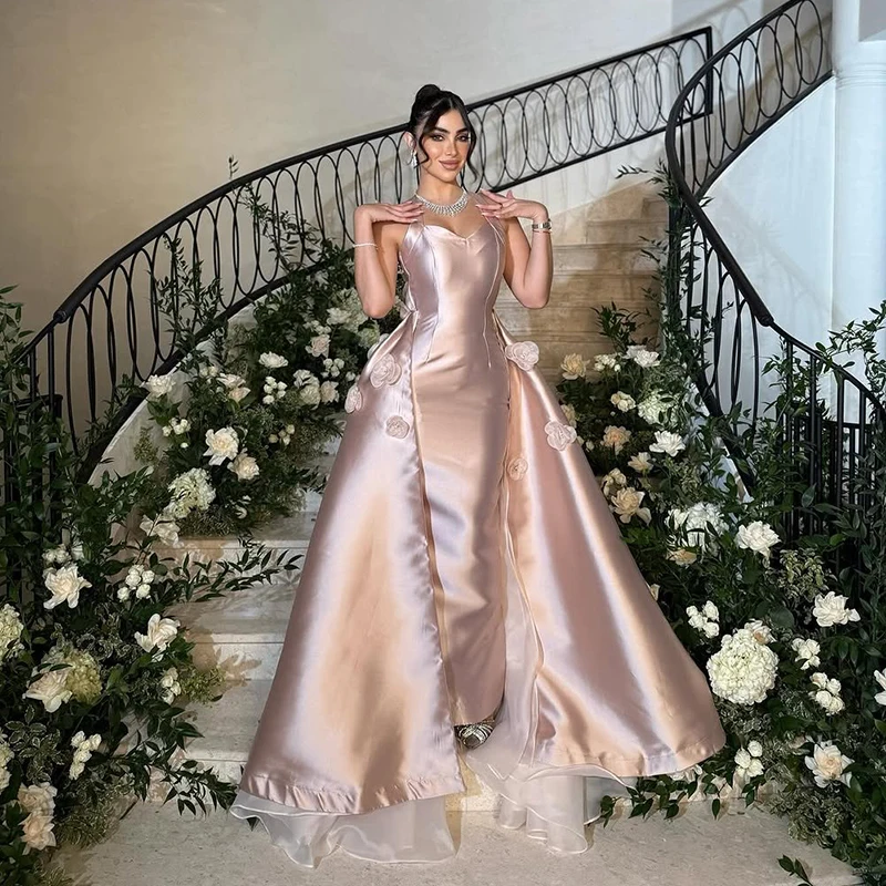 Thinyfull 2025 A-Line Prom Evening Dresses Saudi Arabia 3D Flower Backless Party Dress Formal Cocktail Prom Gowns Customized
Thinyfull 2025 A-Line Prom Evening Dresses Saudi Arabia 3D Flower Backless Party Dress Formal Cocktail Prom Gowns Customized