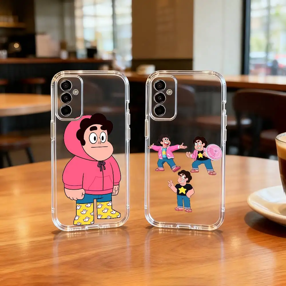 Cartoon S-Steven CUTE U-Universe Phone Case Transparent Silicone Soft For SamsungA10,12,20,21S,30,31,40,50,51,52,70,71
Cartoon S-Steven CUTE U-Universe Phone Case Transparent Silicone Soft For SamsungA10,12,20,21S,30,31,40,50,51,52,70,71