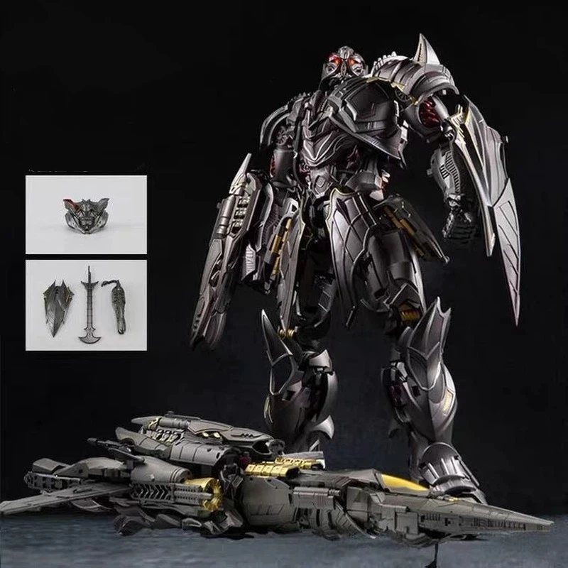 31cm BS-02 Transforming Robot Last Knight Megatron Alloy Enlarged Action Figure Deformable Jet Mode Collectible Model Toy Gifts
31cm BS-02 Transforming Robot Last Knight Megatron Alloy Enlarged Action Figure Deformable Jet Mode Collectible Model Toy Gifts