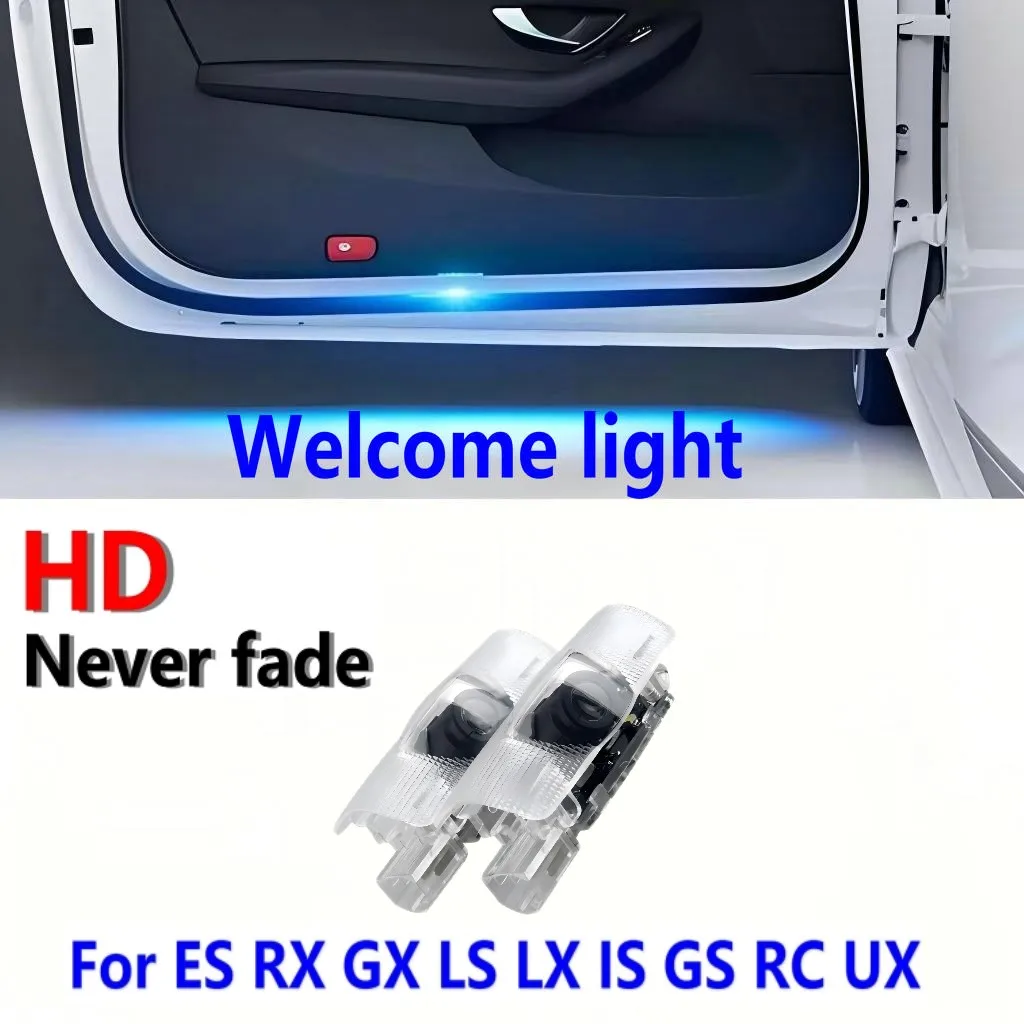 HD LED Car Ghost Shadow Welcome Door Light Bulbs Accessories For LEXUS RX300 RX330 RX350 RX400h RX450h ES250 ES300 ES300h ES330
HD LED Car Ghost Shadow Welcome Door Light Bulbs Accessories For LEXUS RX300 RX330 RX350 RX400h RX450h ES250 ES300 ES300h ES330