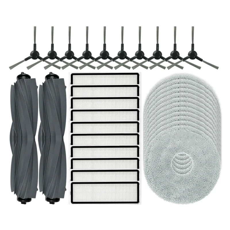 For Dreame L10s Pro Gen2 Replacement Main Side Brush HEPA Filter Mop Pads Spare Parts Accessories
For Dreame L10s Pro Gen2 Replacement Main Side Brush HEPA Filter Mop Pads Spare Parts Accessories