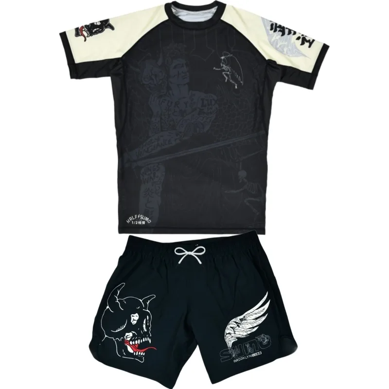 2026 New European and American Style Y2K Fashion Printed Training Set, Quick-drying and Breathable Combat Sports Apparel, Unisex
2026 New European and American Style Y2K Fashion Printed Training Set, Quick-drying and Breathable Combat Sports Apparel, Unisex
